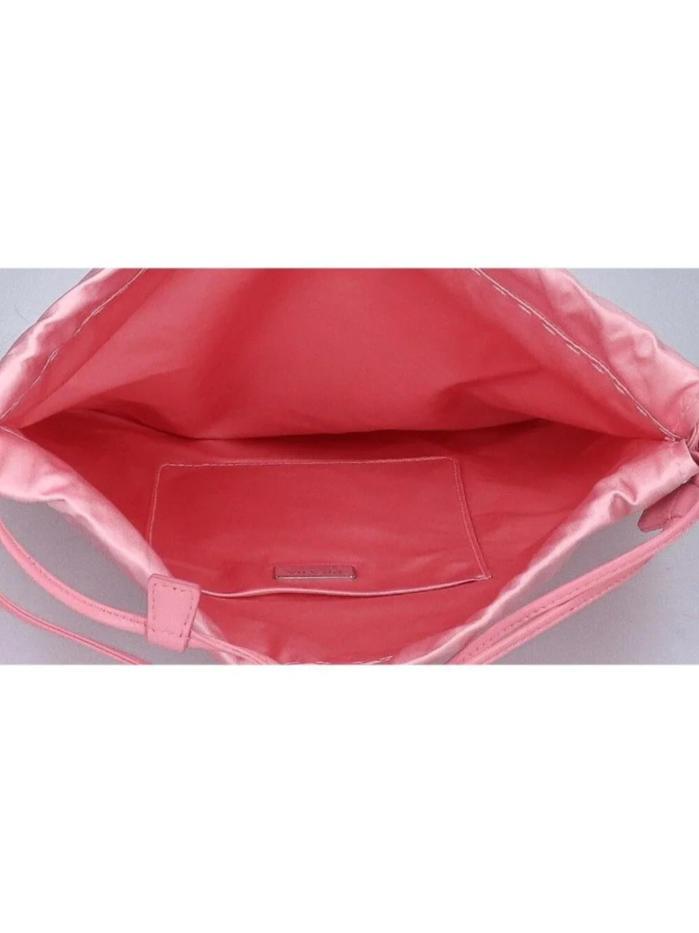 Prada Wish Silk Duchess Drawstring Pouch